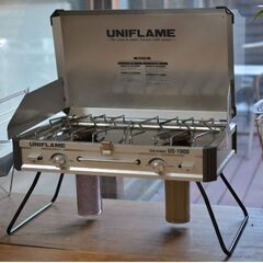 【値下】UNIFLAME ツインバーナー US-1900 箱付き