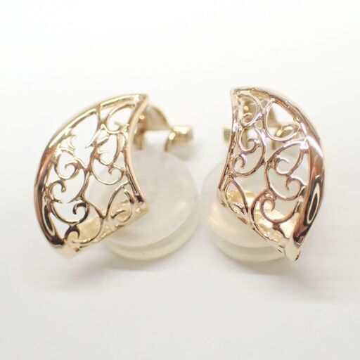 E693 イヤリング イヤーカフ K18 総重量2g