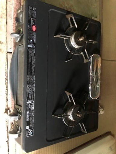 ガスコンロ（中古）(決まりました)