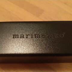 未使用　マリメッコ　メガネケース&メガネ拭きの画像