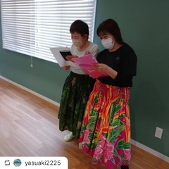 フラダンス水曜日午後メンバー募集の画像