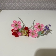 七五三　髪飾り　２つセットの画像