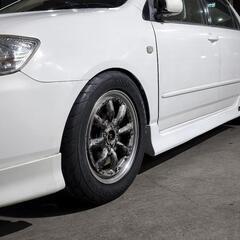 バリ山！16インチ ワタナベ RS-8 595EVO付き