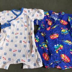 コンビミ二  60cm,70cm  ロンパース2枚セット