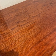 欅ケヤキ1枚板無垢材ダイニングテーブル　天板厚50㎜の画像