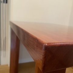 欅ケヤキ1枚板無垢材ダイニングテーブル　天板厚50㎜の画像