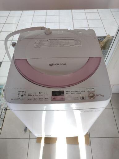 シャープ洗濯機ES-GE60N 6.0kg　2014年