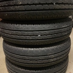 145/80R12 夏タイヤ4本　１２インチ　ブリヂストン　軽ト...