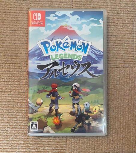 アルセウス　ソフト　スイッチ　ポケモン　ゲーム