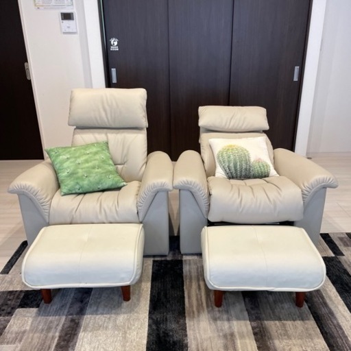 ソファー　1人掛け2ツ