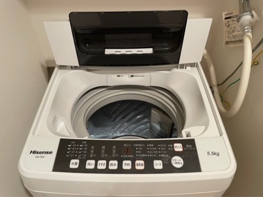 洗濯機　土日引き取り希望