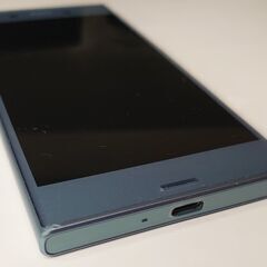 【取引成立済】docomo SONY Xperia XZs SO-03J Ice Blue SIMロック解除済 電池性能80%以上 RAM4GB ROM32GB Android 8.0.0 ケース付き 除菌済の画像