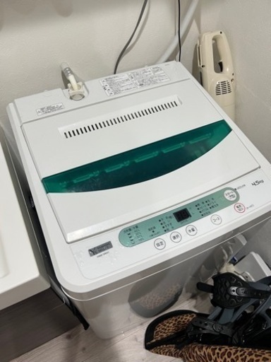 洗濯機　　20年製　引取り者決定