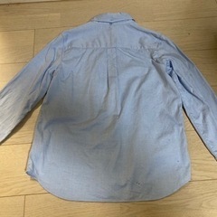 中古　COMME CA ISM   水色　長袖シャツ 150の画像