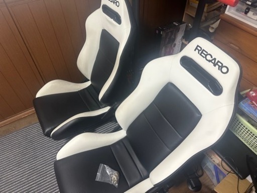 SR-3 レカロシート　フルレザー　L175S用シートレール付き