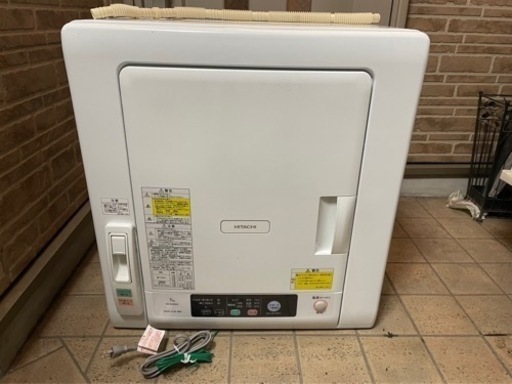 【値下げ】日立　乾燥機　5kg  2019年製