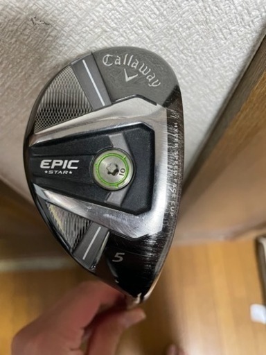 キャロウェイ　EPIC STAR 5番ユーティリティ