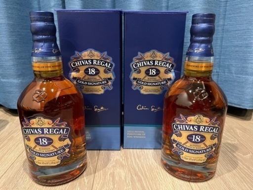 ブレンデッドスコッチウイスキー シーバスリーガル 18年 2本