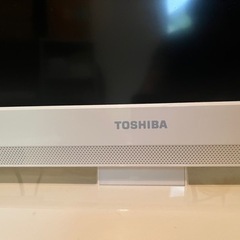東芝　REGZA 26B3 白の画像