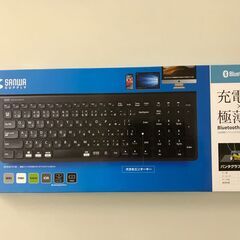 サンワサプライ株式会社 極薄型Bluetoothキーボード中古の画像