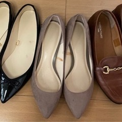 GU パンプス　バレエシューズ　マリオンタフ　ローファー