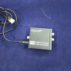 PROZOR 192KHz 光デジタル アナログ変換 コンバータ...