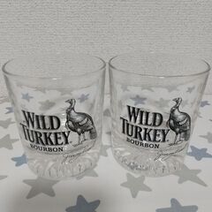 ★WILD TURKEY ワイルドターキー グラス2個セット★