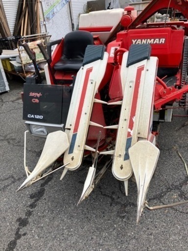 ヤンマーコンバインCA1202条刈り袋取り