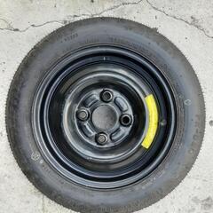 軽自動車用スペアタイヤ　PCD100　4穴