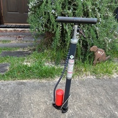 自転車の空気入れ　汚れあり