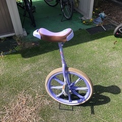 一輪車　パープル