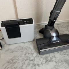 SHARP コードレス掃除機の画像