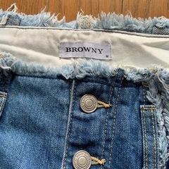 BROWNY★ジーンズ デニムパンツ Mの画像