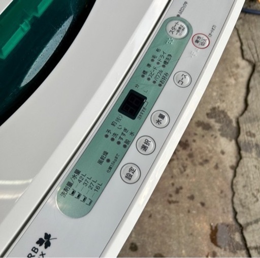お引取り限定5,000円 16年製 ヤマダ電気 YAMADA 4.5kg 洗濯機 YWM-T45A1 清掃済