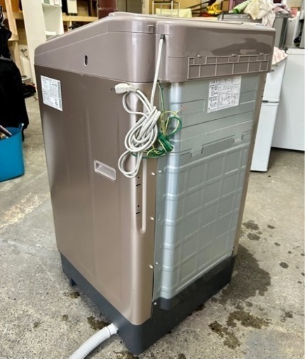 札幌市内配送無料 16年製 日立 HITACHI ビートウォッシュ 10kg 全自動洗濯機 BW-V100A