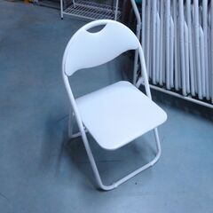 まとめ売り!!　折りたたみパイプ椅子　20脚　ワゴンセット　【モノ市場半田店131】の画像