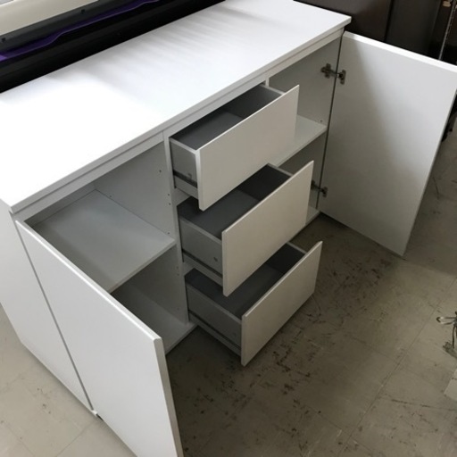 N2304-436 サイドボード ホワイト 美品