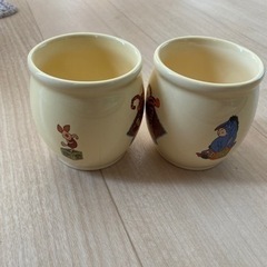 プーさんの入れ物　２個セットの画像