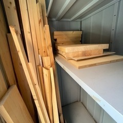木材　端材　2×4 集成材　いろいろの画像