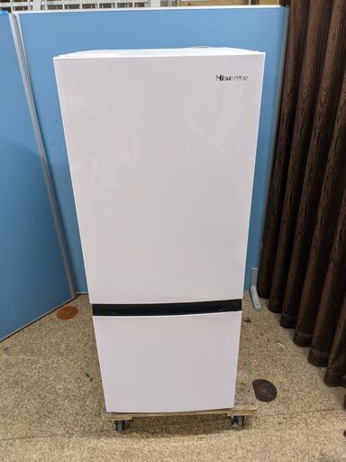 Hisense 冷蔵庫 2021年製 HR-D15E ハイセンス 2ドア 154L OS DY A-230 20230413-1172