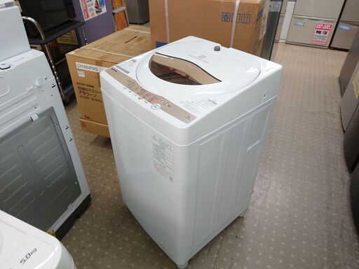 TOSHIBA 5.0kg洗濯機 保証有り【愛千142】