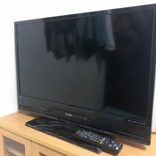 【至急⭐︎引き取り限定】三菱REAL 32インチ テレビ台付き