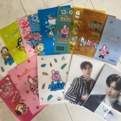 BT21とSHINeeテミン様のA5クリアファイル