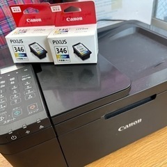 Canon プリンター　TR4530  大容量インク2個付き