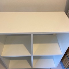 キューブボックス　2段2列　70×84×30　/カラーボックスの画像