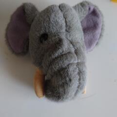 ぞうさんのドアノブカバーの画像