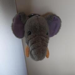 ぞうさんのドアノブカバーの画像