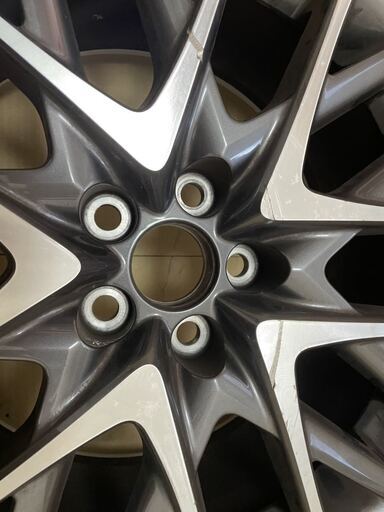 レクサスRC300h Fスポーツ用　純正ホイール４本セット！3本は美品