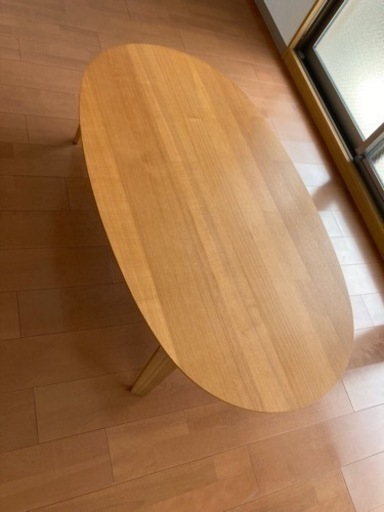こたつ　無印良品　楕円