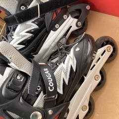 美原店　インラインスケート　23.5〜26cm COUGAR ローラースケート　の画像